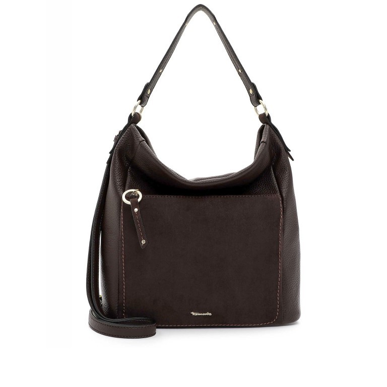 Beuteltasche Caro Brown, Farbe: braun, Marke: Tamaris, EAN: 4063512121980, Abmessungen in cm: 32x31x13, Bild 1 von 5