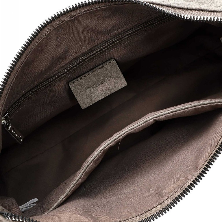 Umhängetasche Charlotta Dark Taupe, Farbe: taupe/khaki, Marke: Tamaris, EAN: 4063512124844, Abmessungen in cm: 32x17x11.5, Bild 4 von 5