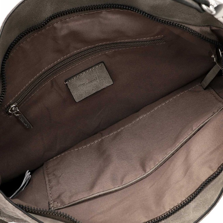 Beuteltasche Charlotta Dark Taupe, Farbe: taupe/khaki, Marke: Tamaris, EAN: 4063512124967, Abmessungen in cm: 31.5x31x11.5, Bild 4 von 5
