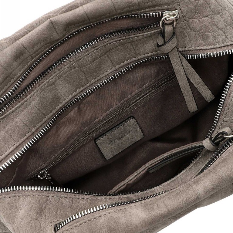 Handtasche Charlotta Dark Taupe, Farbe: taupe/khaki, Marke: Tamaris, EAN: 4063512125001, Abmessungen in cm: 35x23x12, Bild 4 von 5