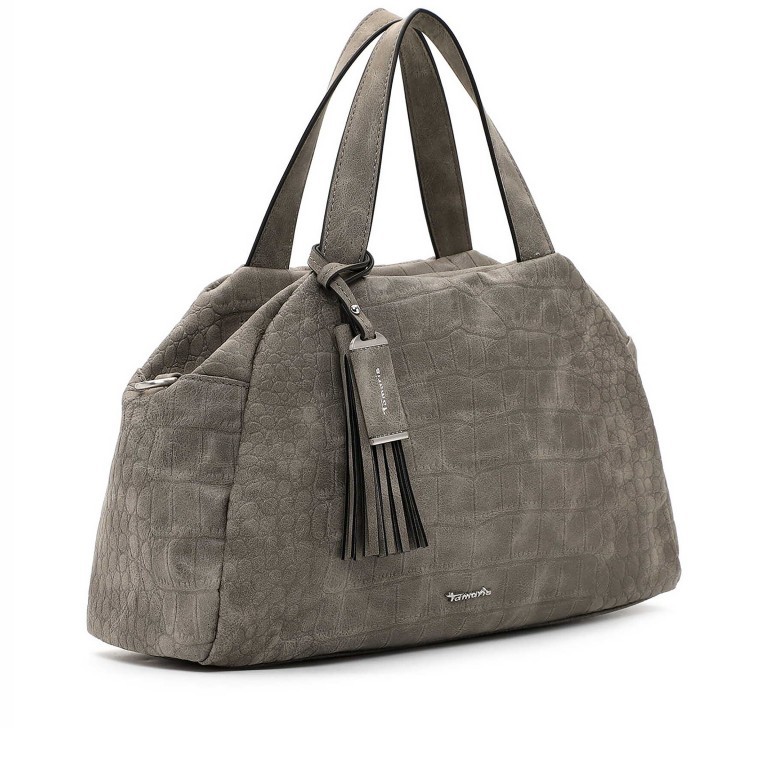 Handtasche Charlotta Dark Taupe, Farbe: taupe/khaki, Marke: Tamaris, EAN: 4063512125001, Abmessungen in cm: 35x23x12, Bild 2 von 5