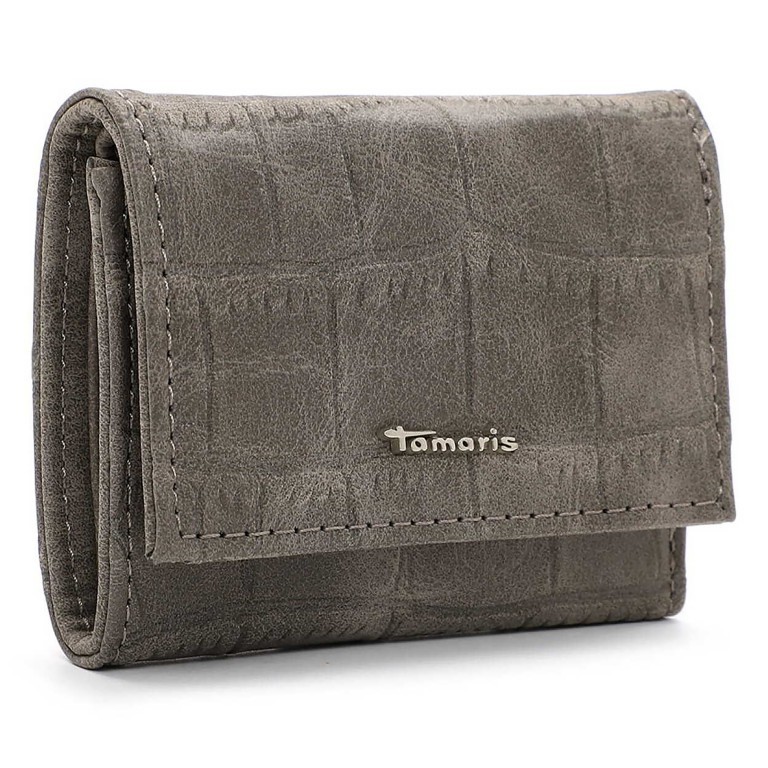 Geldbörse Charlotta Dark Taupe, Farbe: taupe/khaki, Marke: Tamaris, EAN: 4063512125087, Abmessungen in cm: 10.7x8.5x2.5, Bild 2 von 5