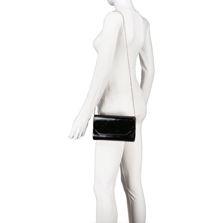 Umhängetasche / Clutch Amalia Black, Farbe: schwarz, Marke: Tamaris, EAN: 4063512119871, Abmessungen in cm: 22x13x4, Bild 4 von 7