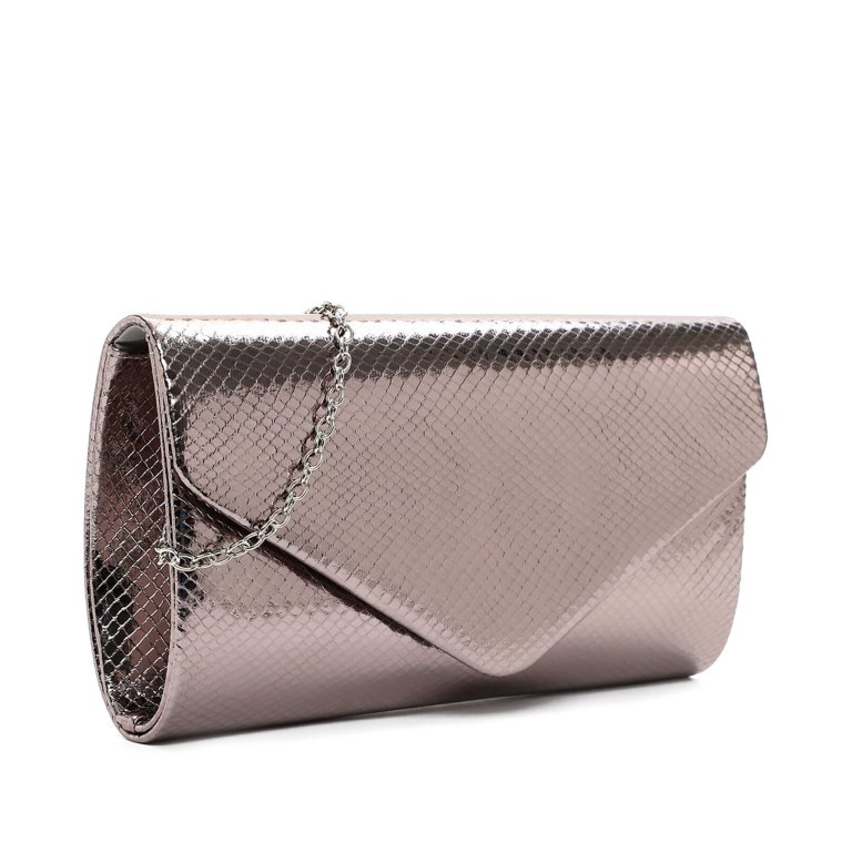 Umhängetasche / Clutch Amalia Dark Silver, Farbe: metallic, Marke: Tamaris, EAN: 4063512119963, Abmessungen in cm: 26x13x5, Bild 2 von 8