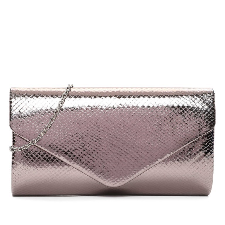 Umhängetasche / Clutch Amalia Dark Silver, Farbe: metallic, Marke: Tamaris, EAN: 4063512119963, Abmessungen in cm: 26x13x5, Bild 1 von 8