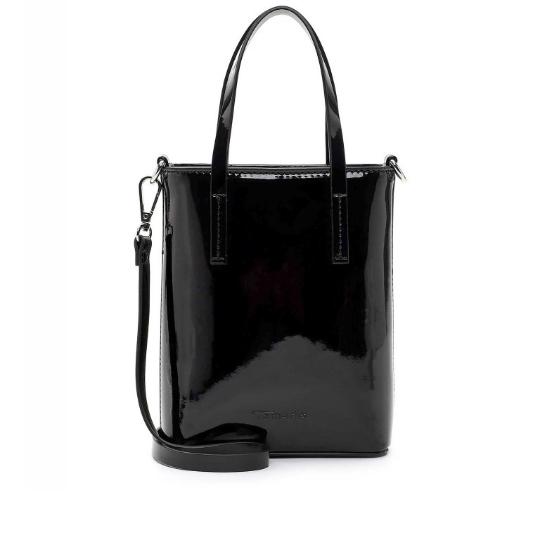 Handy- / Umhängetasche Christel Black, Farbe: schwarz, Marke: Tamaris, EAN: 4063512120945, Abmessungen in cm: 15x18.5x5.5, Bild 1 von 5