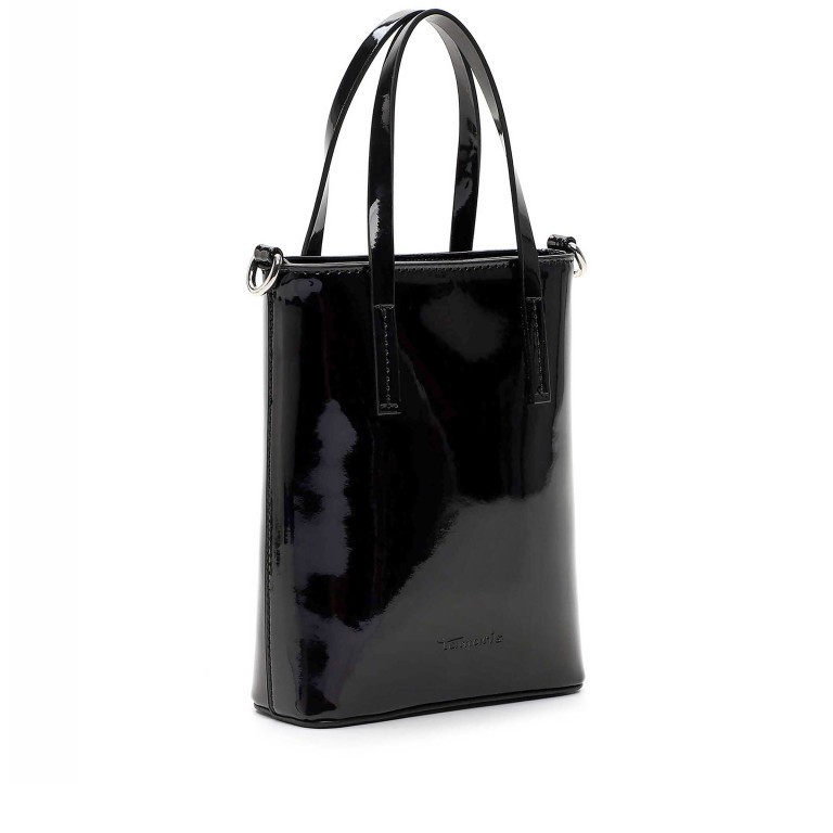 Handy- / Umhängetasche Christel Black, Farbe: schwarz, Marke: Tamaris, EAN: 4063512120945, Abmessungen in cm: 15x18.5x5.5, Bild 2 von 5
