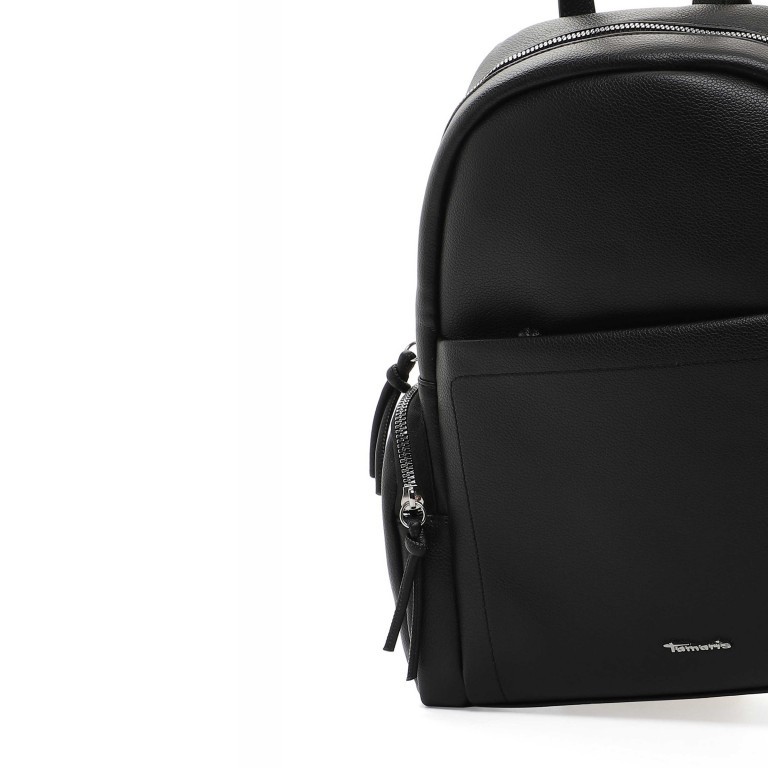 Rucksack Christina Black, Farbe: schwarz, Marke: Tamaris, EAN: 4063512120129, Abmessungen in cm: 29x30x11, Bild 5 von 5
