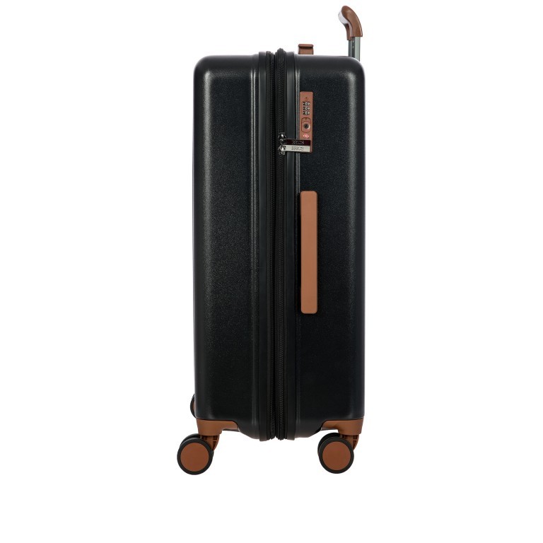 Koffer Ferrara erweiterbar Größe 67 Nero, Farbe: schwarz, Marke: Brics, EAN: 8016623958545, Abmessungen in cm: 46x67x26, Bild 4 von 11