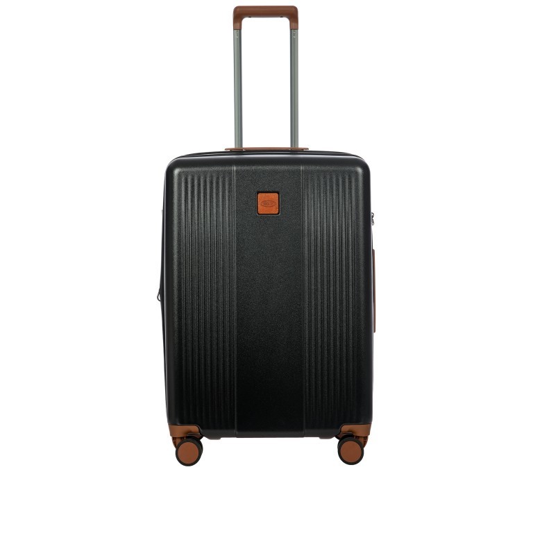Koffer Ferrara erweiterbar Größe 67 Nero, Farbe: schwarz, Marke: Brics, EAN: 8016623958545, Abmessungen in cm: 46x67x26, Bild 2 von 11