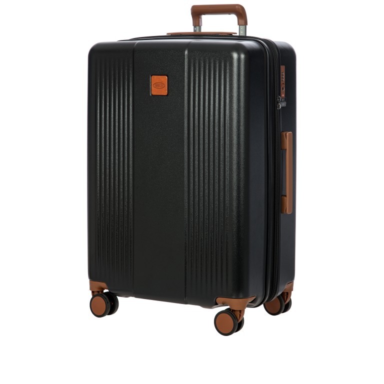 Koffer Ferrara erweiterbar Größe 67 Nero, Farbe: schwarz, Marke: Brics, EAN: 8016623958545, Abmessungen in cm: 46x67x26, Bild 3 von 11
