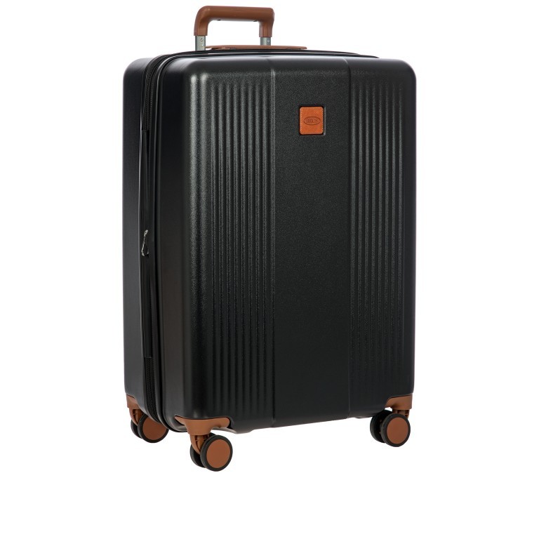 Koffer Ferrara erweiterbar Größe 67 Nero, Farbe: schwarz, Marke: Brics, EAN: 8016623958545, Abmessungen in cm: 46x67x26, Bild 6 von 11