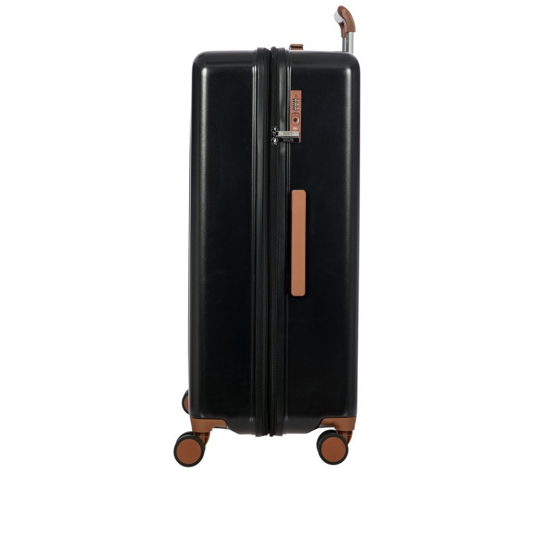 Koffer Ferrara erweiterbar Größe 77 Nero, Farbe: schwarz, Marke: Brics, EAN: 8016623958576, Abmessungen in cm: 55x77x30, Bild 4 von 12