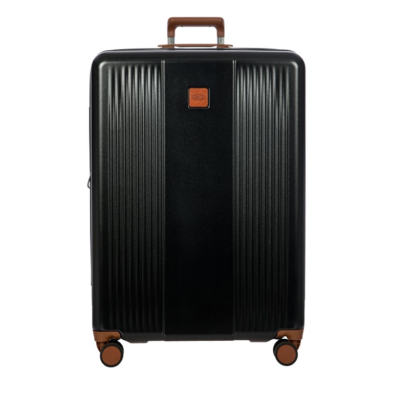 Koffer Ferrara erweiterbar Größe 77 Nero, Farbe: schwarz, Marke: Brics, EAN: 8016623958576, Abmessungen in cm: 55x77x30, Bild 1 von 12