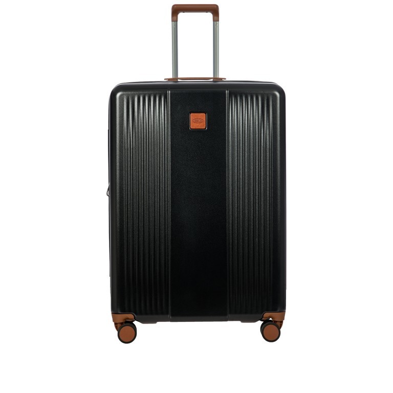 Koffer Ferrara erweiterbar Größe 77 Nero, Farbe: schwarz, Marke: Brics, EAN: 8016623958576, Abmessungen in cm: 55x77x30, Bild 2 von 12