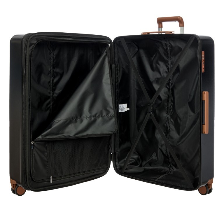 Koffer Ferrara erweiterbar Größe 77 Nero, Farbe: schwarz, Marke: Brics, EAN: 8016623958576, Abmessungen in cm: 55x77x30, Bild 10 von 12