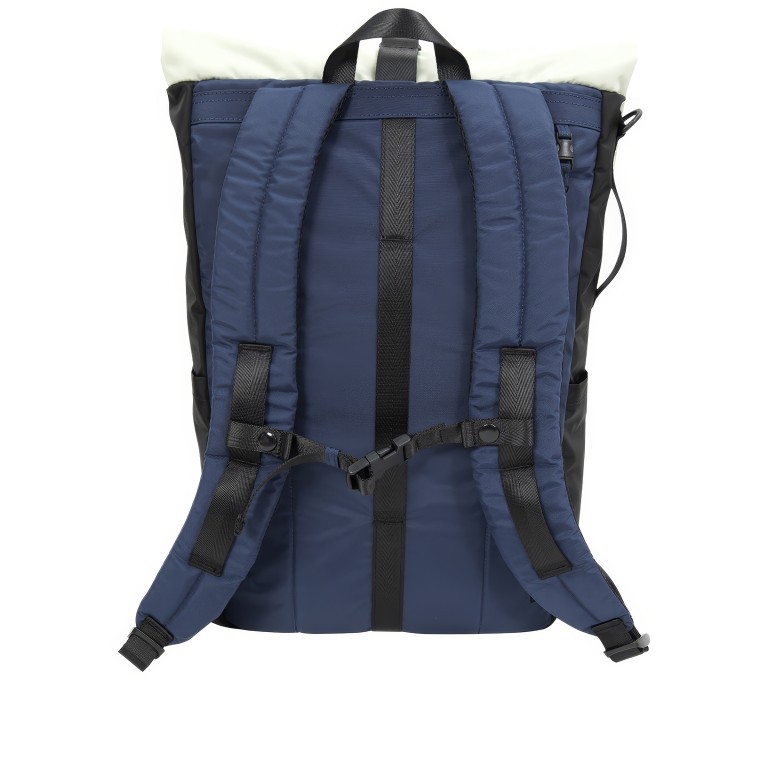 Rucksack Go Wild Series Jetpack mit Laptopfach 15 Zoll Navy Grey, Farbe: blau/petrol, Marke: Doughnut, EAN: 4895222518077, Abmessungen in cm: 31x48x15, Bild 3 von 3
