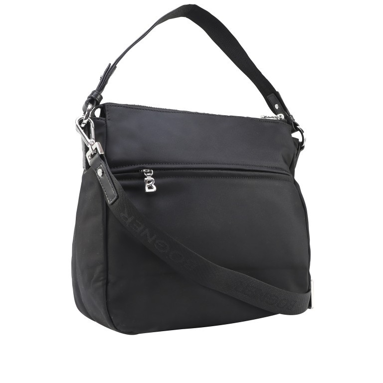 Beuteltasche Klosters Isalie Black, Farbe: schwarz, Marke: Bogner, EAN: 4053533982240, Abmessungen in cm: 31x27x13, Bild 3 von 8