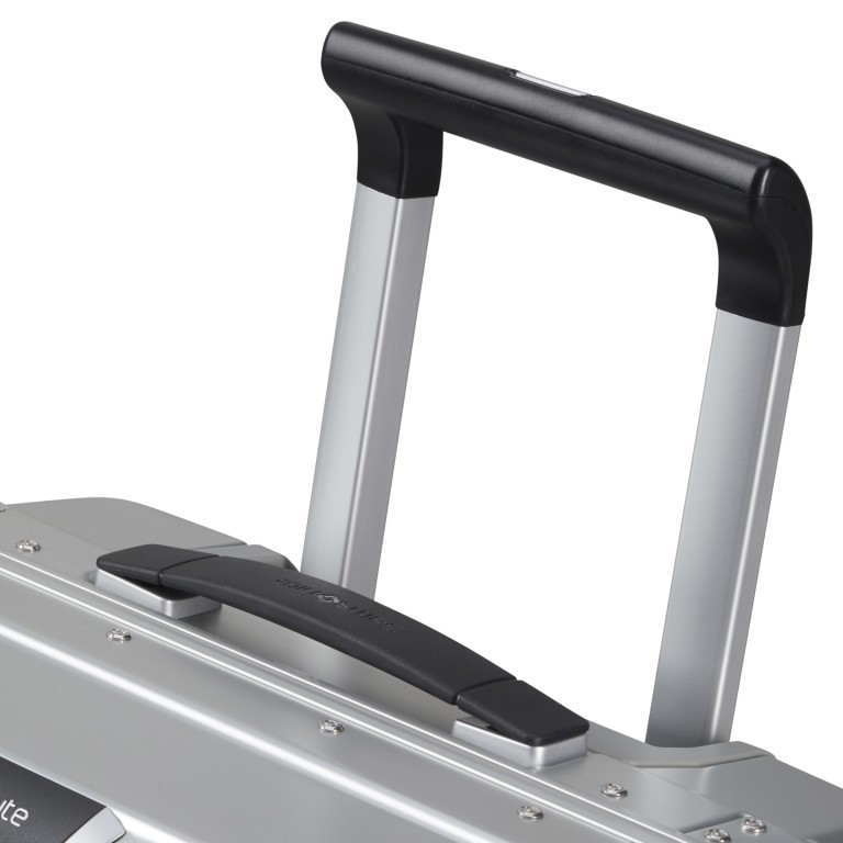 Koffer Proxis-Alu Spinner 55 Silver, Farbe: metallic, Marke: Samsonite, EAN: 5400520256461, Abmessungen in cm: 40x55x23, Bild 19 von 20
