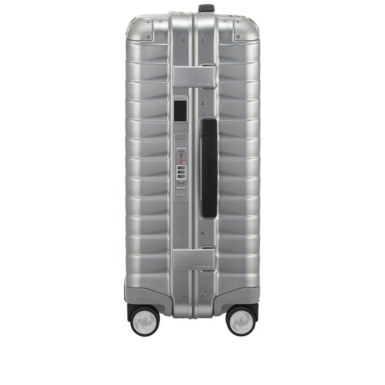 Koffer Proxis-Alu Spinner 55 Silver, Farbe: metallic, Marke: Samsonite, EAN: 5400520256461, Abmessungen in cm: 40x55x23, Bild 3 von 20