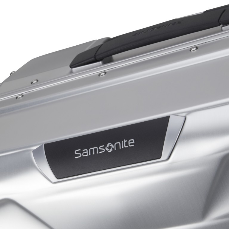 Koffer Proxis-Alu Spinner 55 Silver, Farbe: metallic, Marke: Samsonite, EAN: 5400520256461, Abmessungen in cm: 40x55x23, Bild 18 von 20