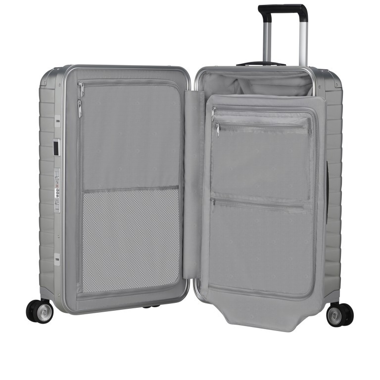 Koffer Proxis-Alu Spinner 69 Silver, Farbe: metallic, Marke: Samsonite, EAN: 5400520256478, Abmessungen in cm: 47x69x28, Bild 10 von 22