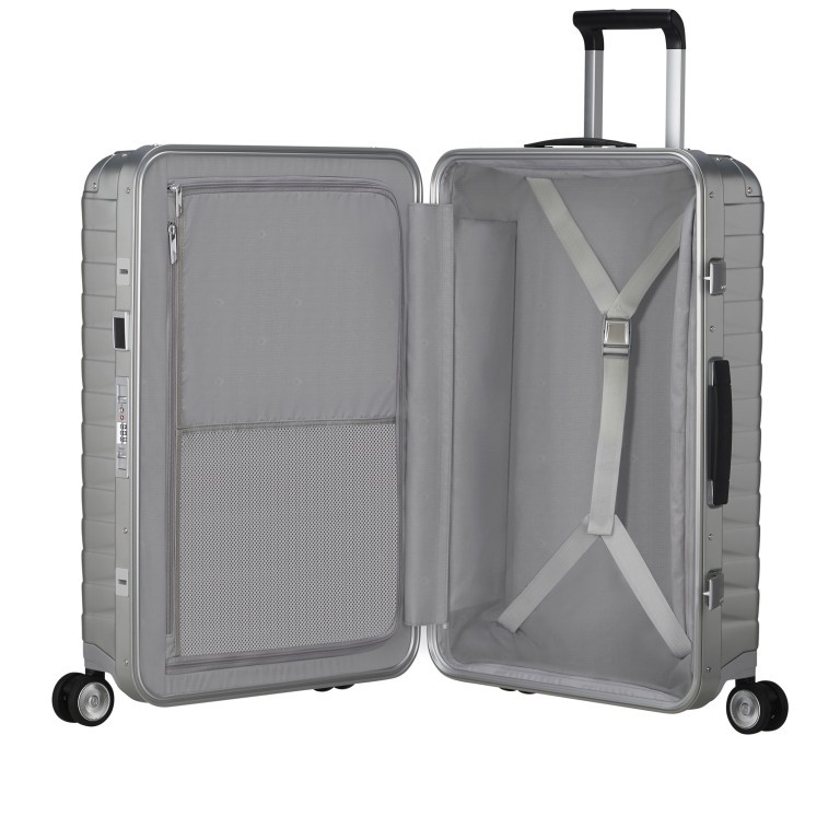 Koffer Proxis-Alu Spinner 69 Silver, Farbe: metallic, Marke: Samsonite, EAN: 5400520256478, Abmessungen in cm: 47x69x28, Bild 8 von 22