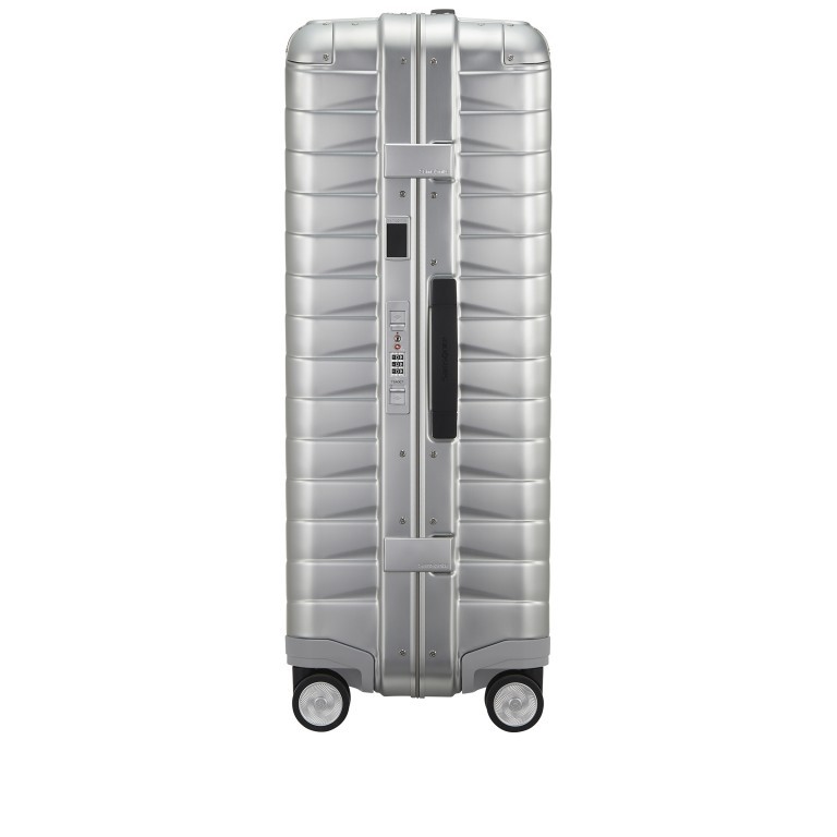 Koffer Proxis-Alu Spinner 76 Silver, Farbe: metallic, Marke: Samsonite, EAN: 5400520256485, Abmessungen in cm: 52x76x29, Bild 3 von 22