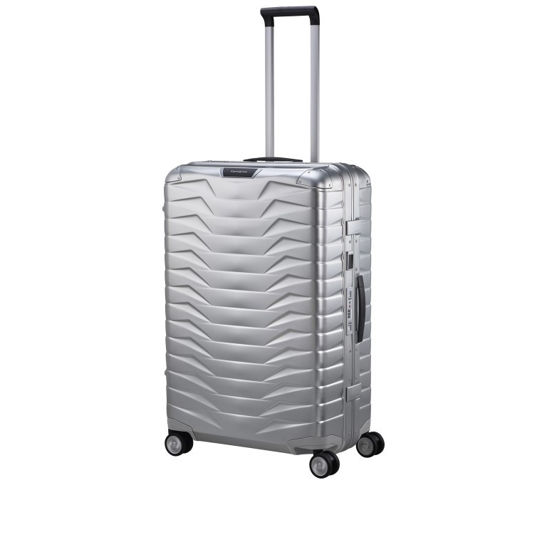 Koffer Proxis-Alu Spinner 76 Silver, Farbe: metallic, Marke: Samsonite, EAN: 5400520256485, Abmessungen in cm: 52x76x29, Bild 7 von 21