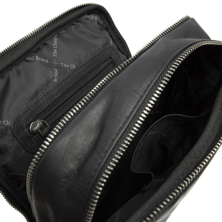 Umhängetasche Alva Black, Farbe: schwarz, Marke: The Chesterfield Brand, EAN: 8719241036946, Abmessungen in cm: 19x25.5x8, Bild 3 von 4