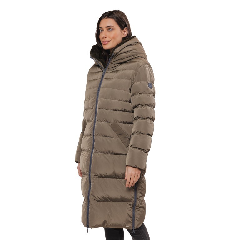 Steppmantel Keilafur Größe 36 Hunter, Farbe: braun, Marke: Rino & Pelle, EAN: 8720529402667, Bild 2 von 3