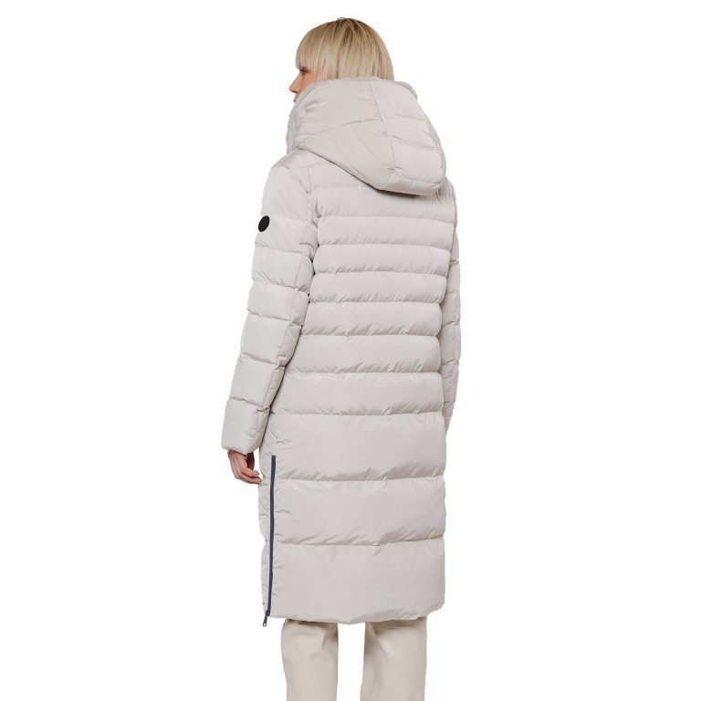 Steppmantel Keilafur Größe 40 Stone, Farbe: beige, Marke: Rino & Pelle, EAN: 8720529515398, Bild 3 von 3