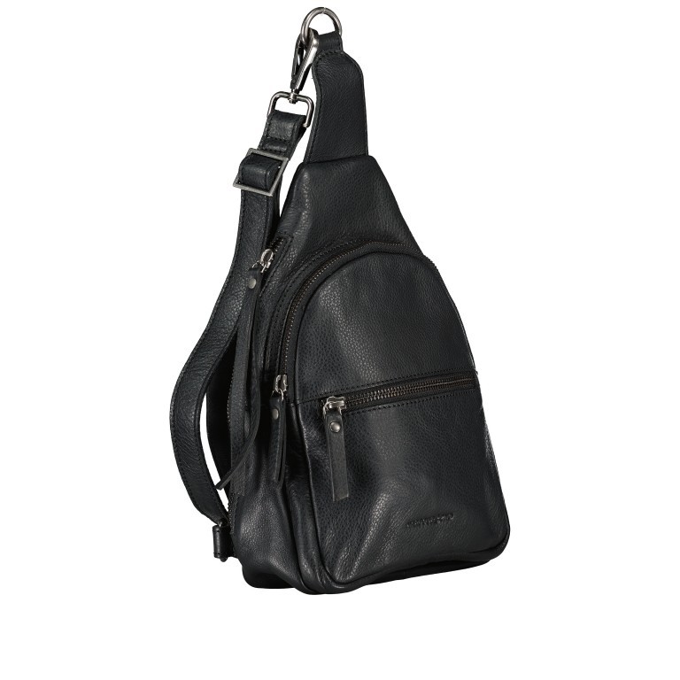 Slingbag Just-Pure Justine JP-12845 Dark Ash, Farbe: anthrazit, Marke: Harbour 2nd, EAN: 4046478078628, Abmessungen in cm: 18x27.5x6, Bild 2 von 5