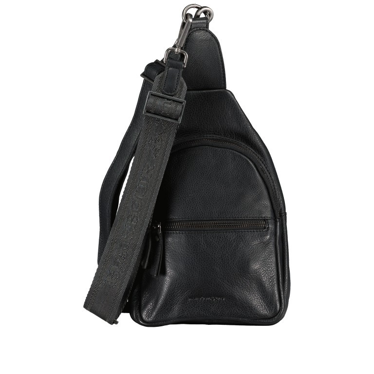 Slingbag Just-Pure Justine JP-12845 Dark Ash, Farbe: anthrazit, Marke: Harbour 2nd, EAN: 4046478078628, Abmessungen in cm: 18x27.5x6, Bild 1 von 5