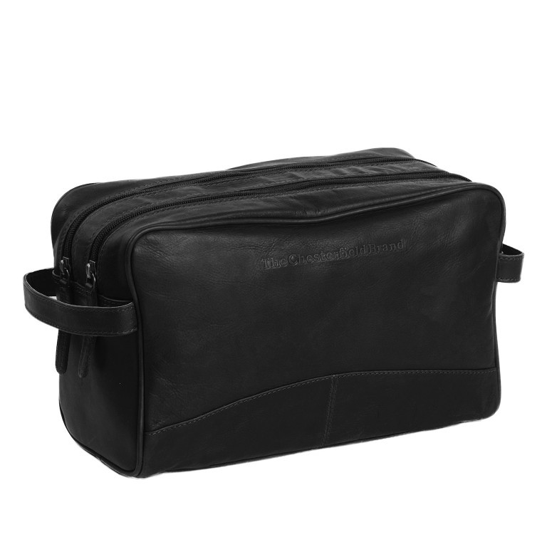 Kulturbeutel Stefan Black, Farbe: schwarz, Marke: The Chesterfield Brand, EAN: 8719241013824, Abmessungen in cm: 29x17x12, Bild 1 von 6