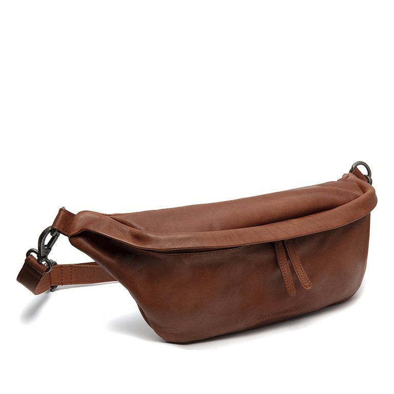 Gürteltasche Washed Waxed Pull Up Kruger Cognac, Farbe: cognac, Marke: The Chesterfield Brand, EAN: 8719241103457, Abmessungen in cm: 40x16x8, Bild 1 von 6