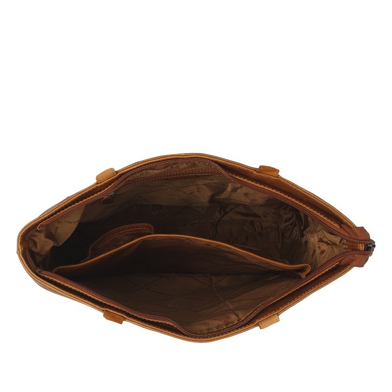 Shopper Emilia Cognac, Farbe: cognac, Marke: The Chesterfield Brand, EAN: 8719241104928, Abmessungen in cm: 35x37x8, Bild 5 von 7