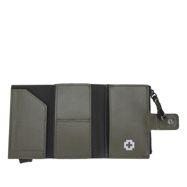 Geldbörse Stockwell 2.0 E-Cage C-Four mit RFID-Schutz Khaki, Farbe: grün/oliv, Marke: Strellson, EAN: 4048835136989, Abmessungen in cm: 6.5x10x2.5, Bild 4 von 6