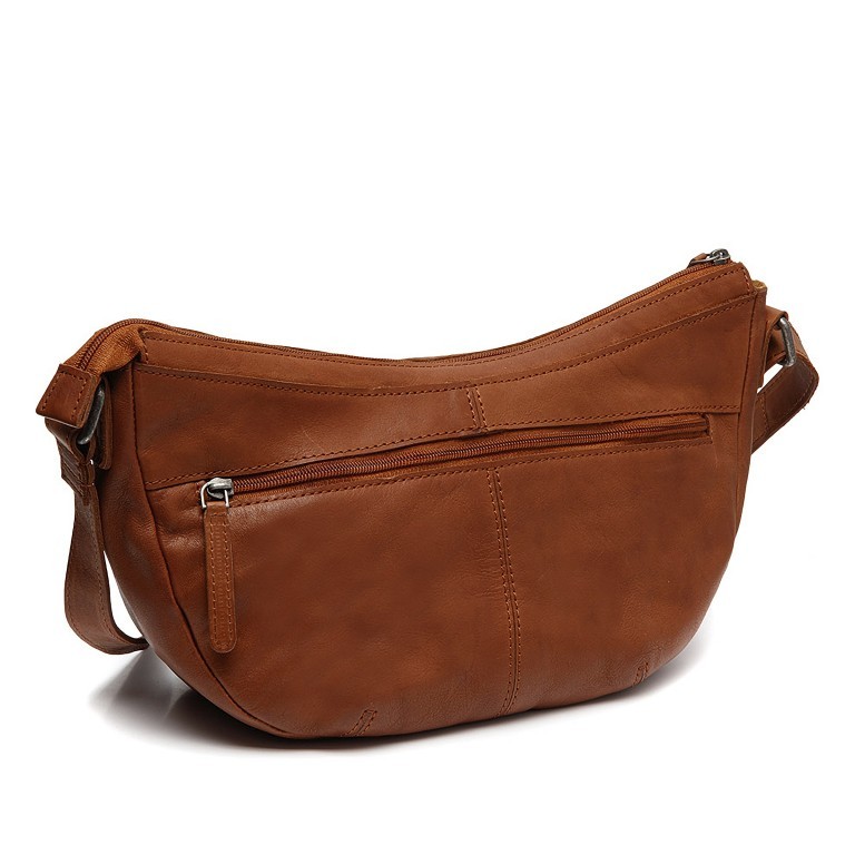 Beuteltasche Washed Waxed Pull Up Clarita Cognac, Farbe: cognac, Marke: The Chesterfield Brand, EAN: 8719241103815, Abmessungen in cm: 35x20x7, Bild 2 von 8