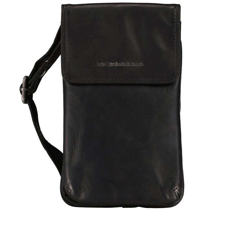 Umhängetasche / Handytasche Langley Black, Farbe: schwarz, Marke: The Chesterfield Brand, EAN: 8719241104294, Abmessungen in cm: 11x20x2, Bild 1 von 10