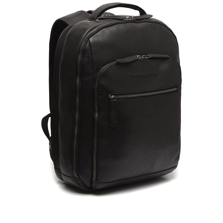 Rucksack Soft Class Tokyo mit Laptopfach 15 Zoll Black, Farbe: schwarz, Marke: The Chesterfield Brand, EAN: 8719241086927, Abmessungen in cm: 32x42x17, Bild 1 von 6