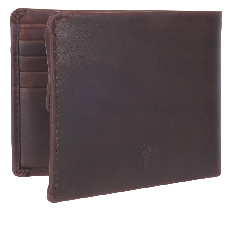 Geldbörse Loreto Philipos SH8 Dark Brown, Farbe: braun, Marke: Joop!, EAN: 4048835007449, Abmessungen in cm: 10.8x8.7x2, Bild 3 von 5