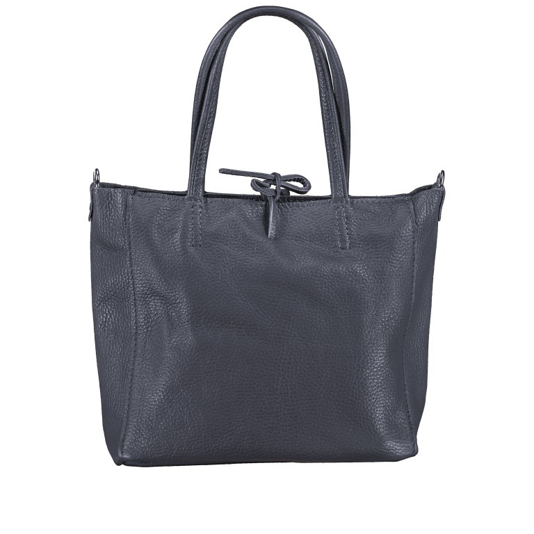 Handtasche Dollaro Navy, Farbe: blau/petrol, Marke: Hausfelder Manufaktur, EAN: 4065646021006, Abmessungen in cm: 23.5x23x8, Bild 3 von 7