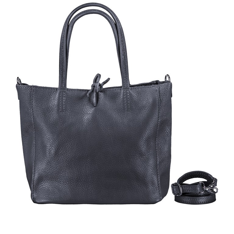 Handtasche Dollaro Navy, Farbe: blau/petrol, Marke: Hausfelder Manufaktur, EAN: 4065646021006, Abmessungen in cm: 23.5x23x8, Bild 1 von 7