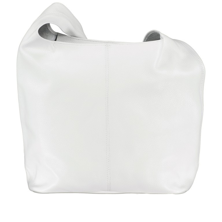 Beuteltasche Dollaro Weiß, Farbe: weiß, Marke: Hausfelder Manufaktur, EAN: 4065646021068, Abmessungen in cm: 33.5x32.5x16, Bild 1 von 5