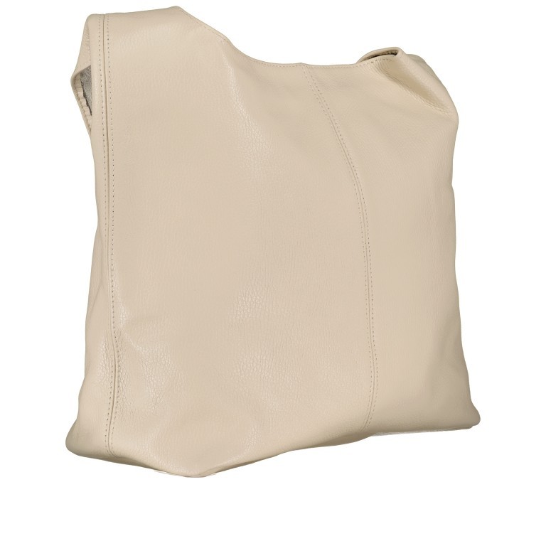 Beuteltasche Dollaro Ecru, Farbe: beige, Marke: Hausfelder Manufaktur, EAN: 4065646021112, Abmessungen in cm: 33.5x32.5x16, Bild 2 von 5