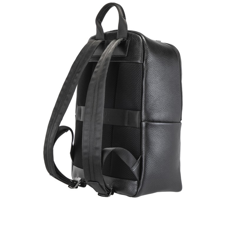 Rucksack Cardona Miko MVZ Black, Farbe: schwarz, Marke: Joop!, EAN: 4053533987306, Abmessungen in cm: 30x41x15, Bild 3 von 6