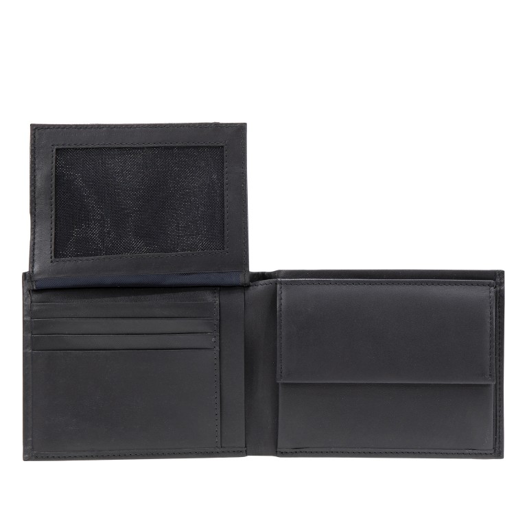 Geldbörse Pero Typhon H9 Black, Farbe: schwarz, Marke: Joop!, EAN: 4053533570720, Abmessungen in cm: 12.5x9.5x2, Bild 5 von 6