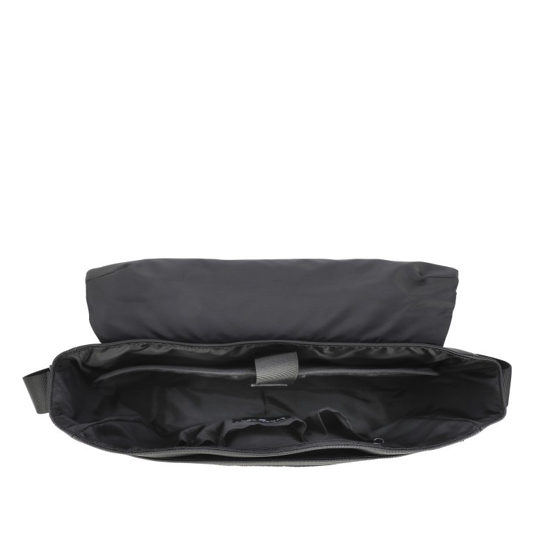 Kuriertasche Westferry Messenger Dorian LHF Black, Farbe: schwarz, Marke: Strellson, EAN: 4048835194590, Abmessungen in cm: 38x27x12, Bild 6 von 7