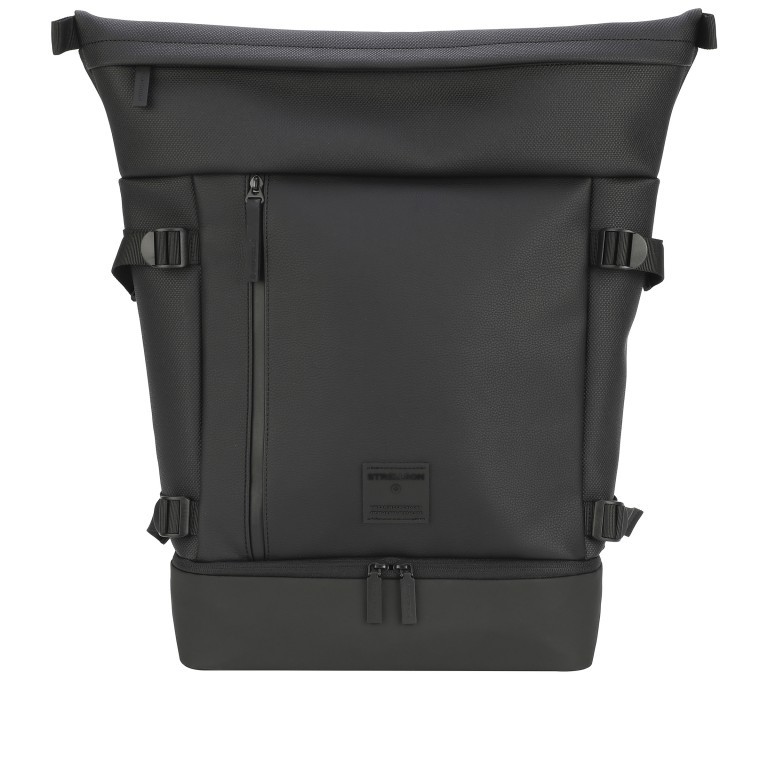 Rucksack Westferry Backpack Sebastian LVZ Black, Farbe: schwarz, Marke: Strellson, EAN: 4048835194545, Abmessungen in cm: 32x53x16, Bild 1 von 6